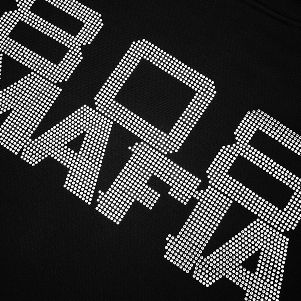 808 Hoodie — Rhinestone